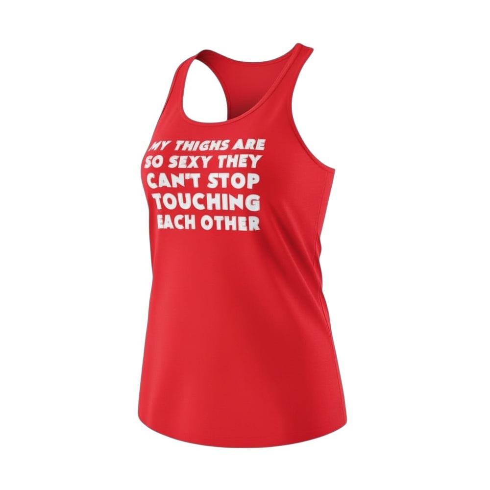Pink Graphic Tank Top